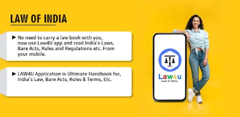 Law4u - Law of India & Acts android App screenshot 2